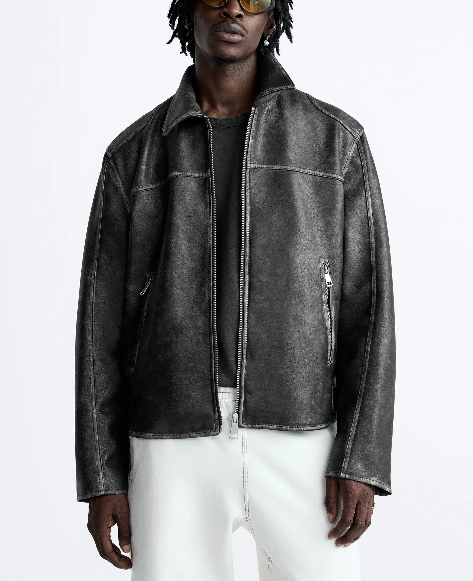 CLASSIC LEATHER JACKET – Premium Menswear by VTRLS