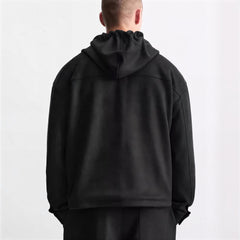 SUEDE HOODED JACKET – Premium Menswear by VTRLS