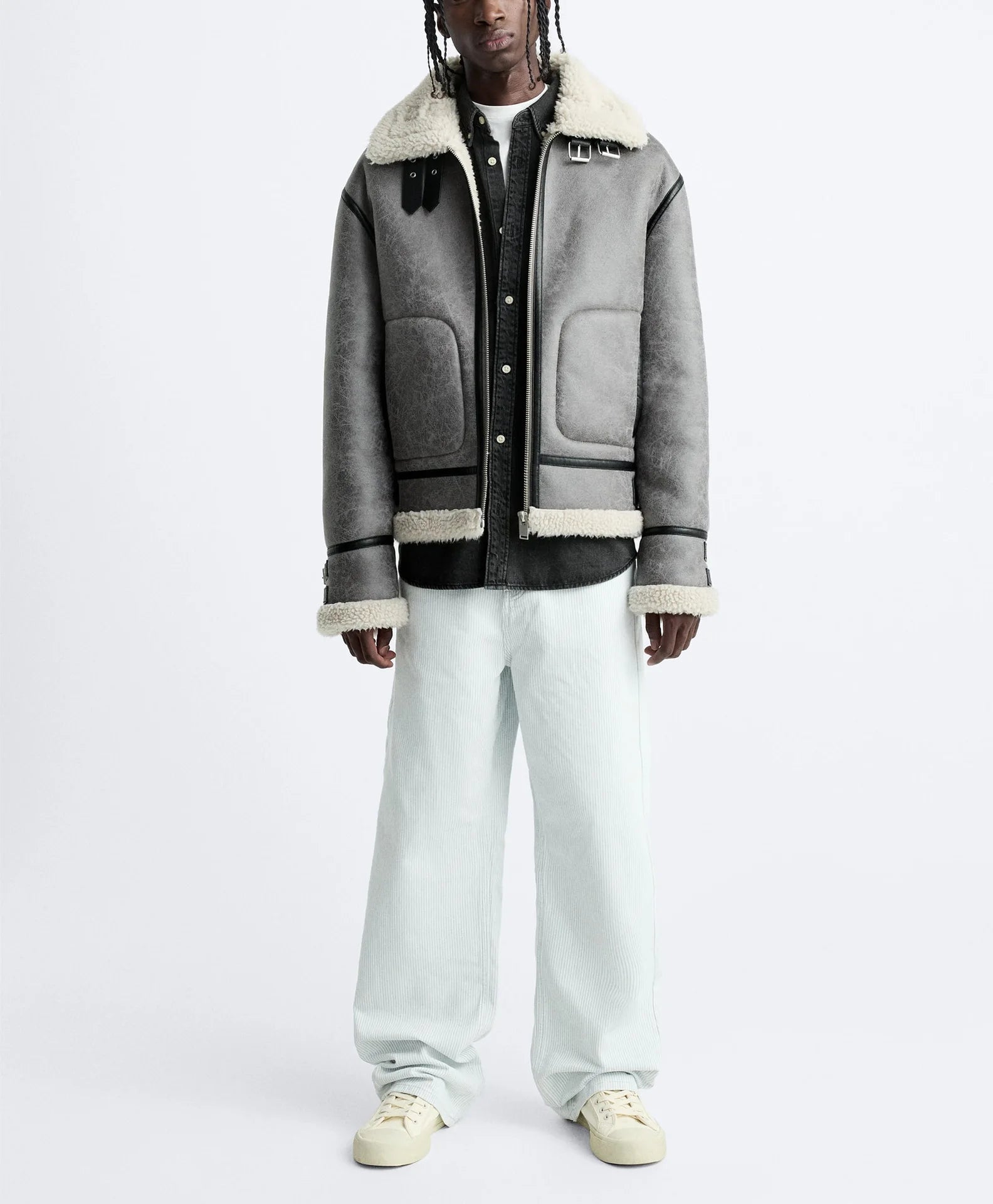 SUEDE LAMB FUR JACKET – Premium Menswear by VTRLS