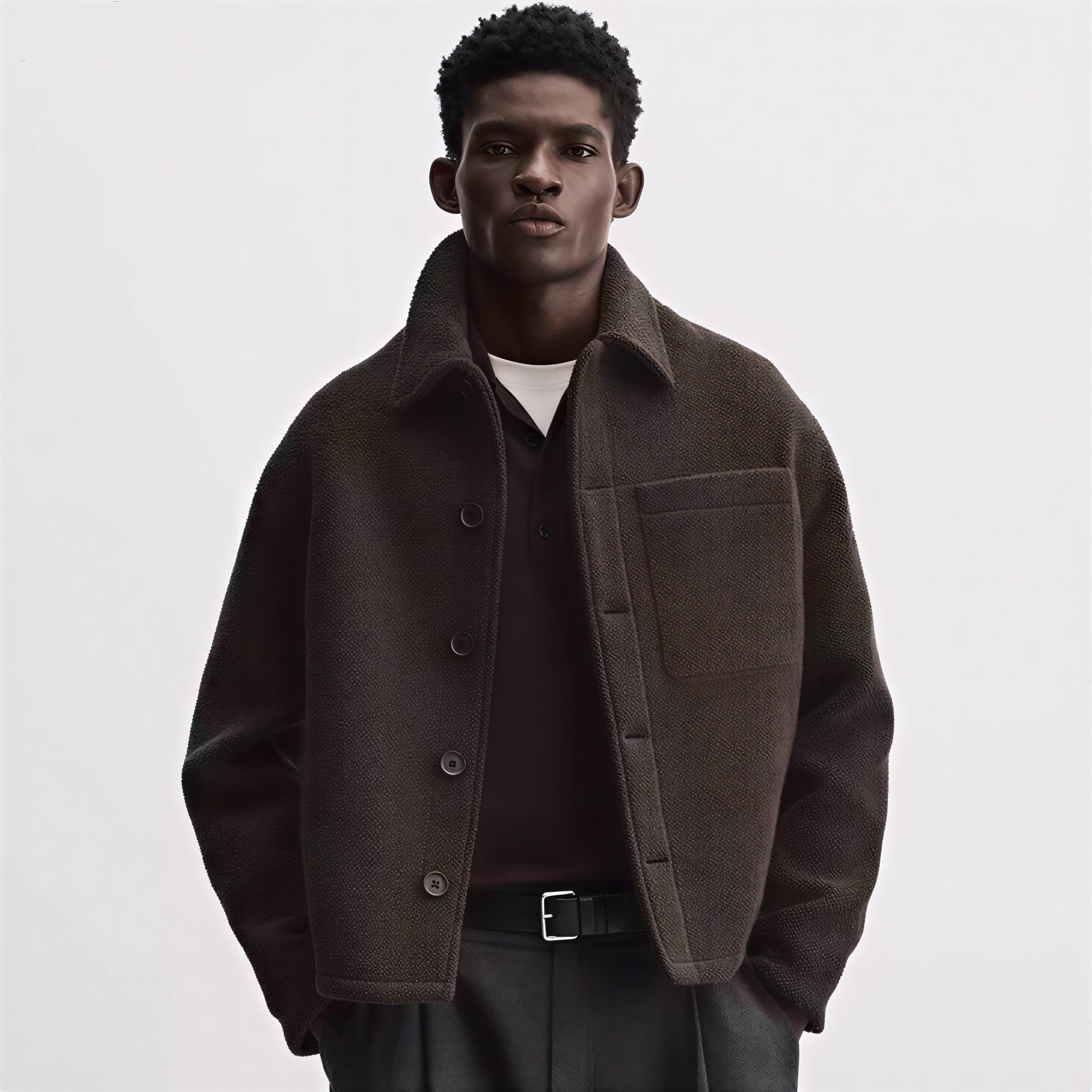 TEXTURED WOOL JACKET – Premium Menswear by VTRLS