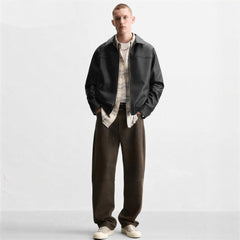 CLASSIC ZIP LEATHER JACKET – Premium Menswear by VTRLS