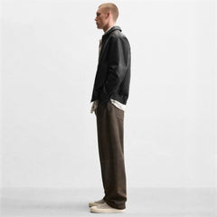 CLASSIC ZIP LEATHER JACKET – Premium Menswear by VTRLS