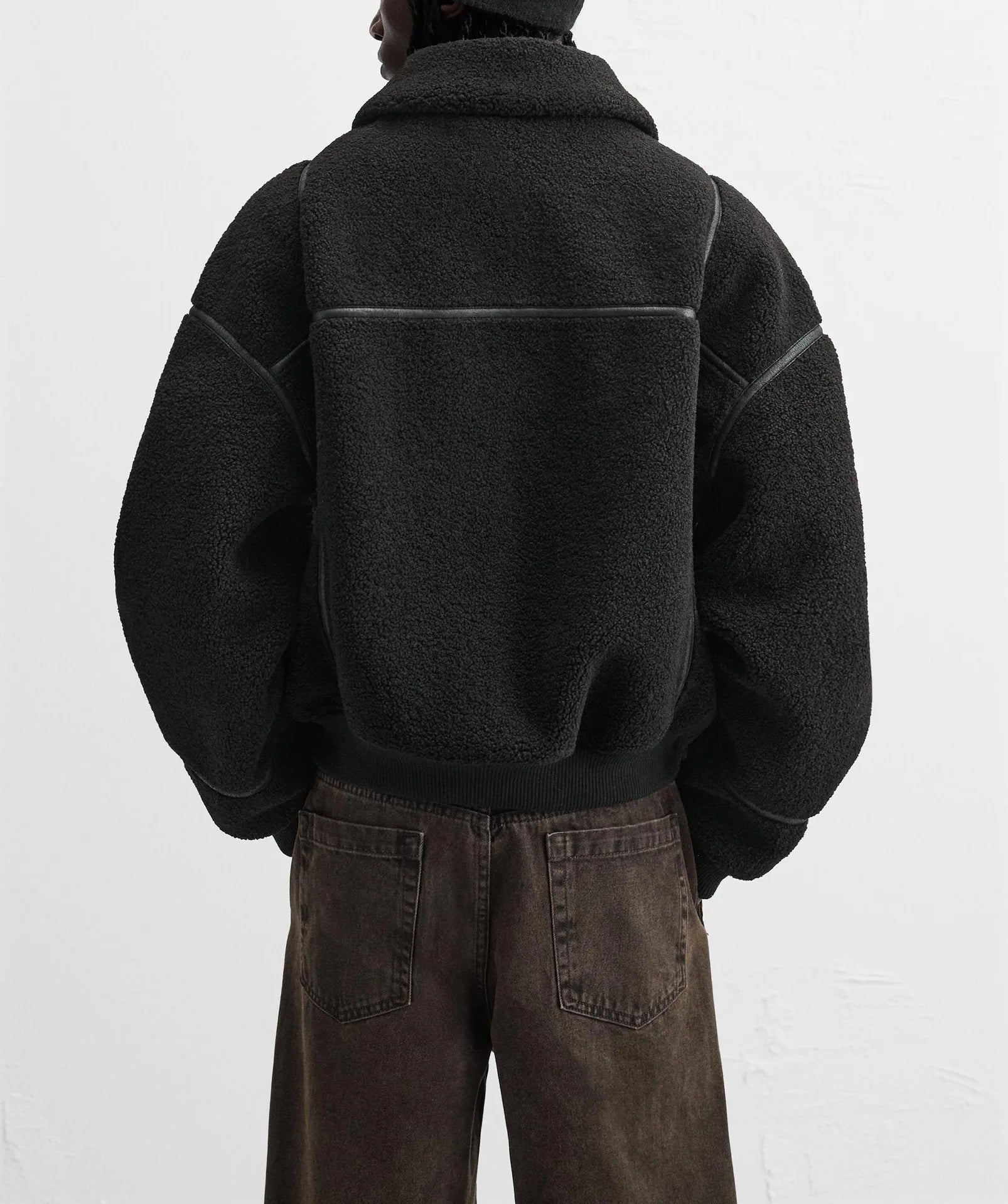 CONTRASTING FLEECE JACKET – Premium Menswear by VTRLS