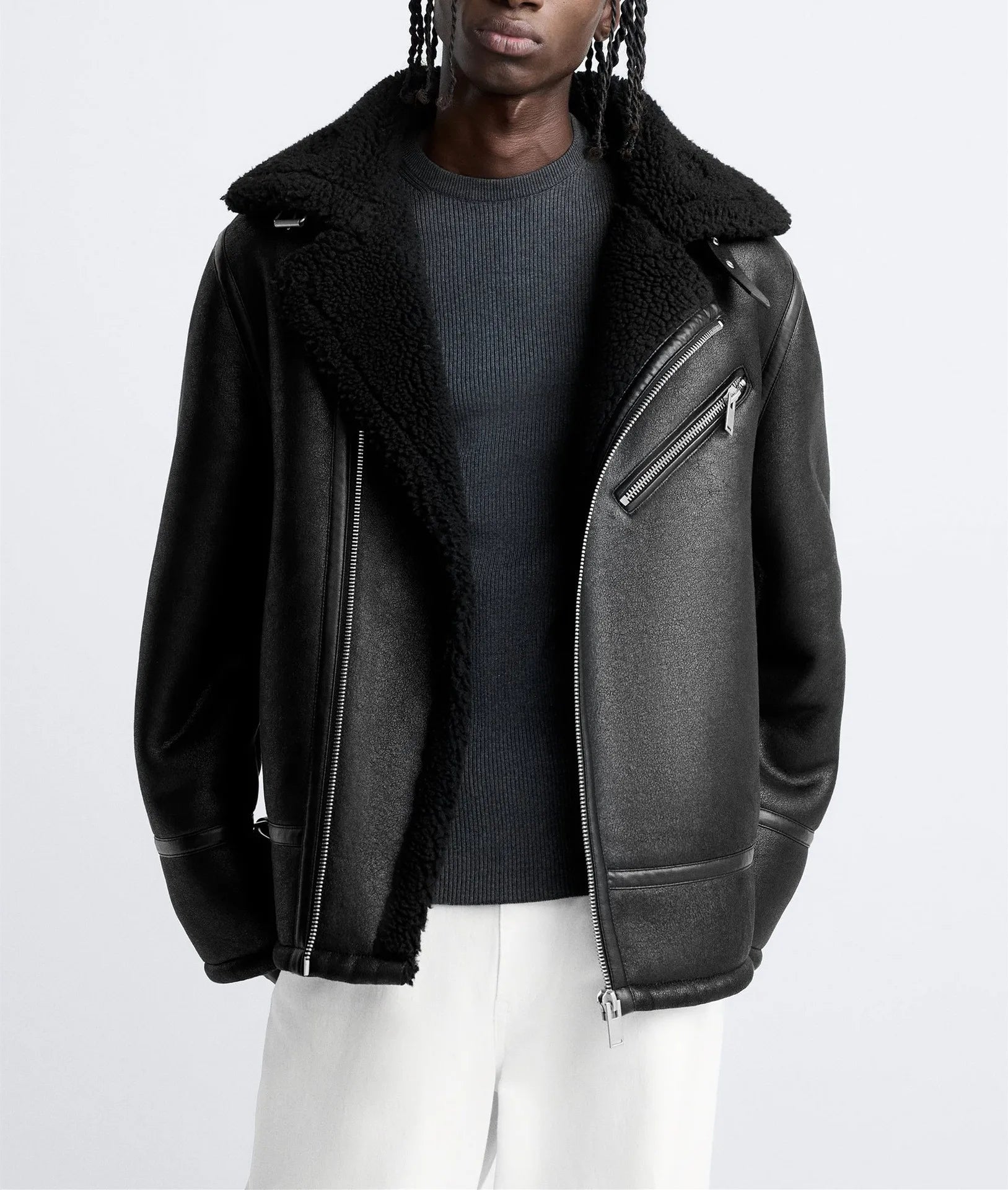 SUEDE FUR JACKET – Premium Menswear by VTRLS