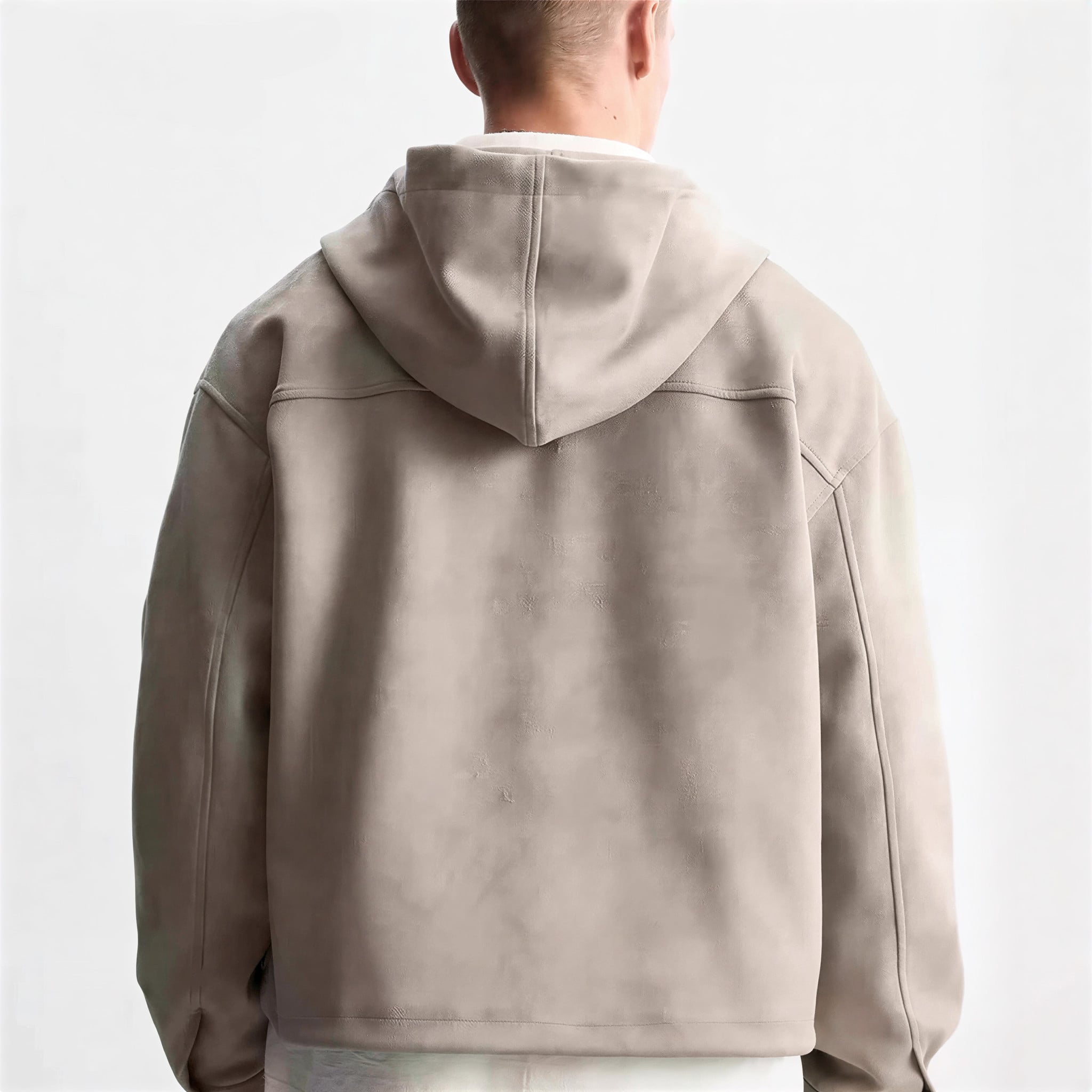SUEDE HOODED JACKET – Premium Menswear by VTRLS