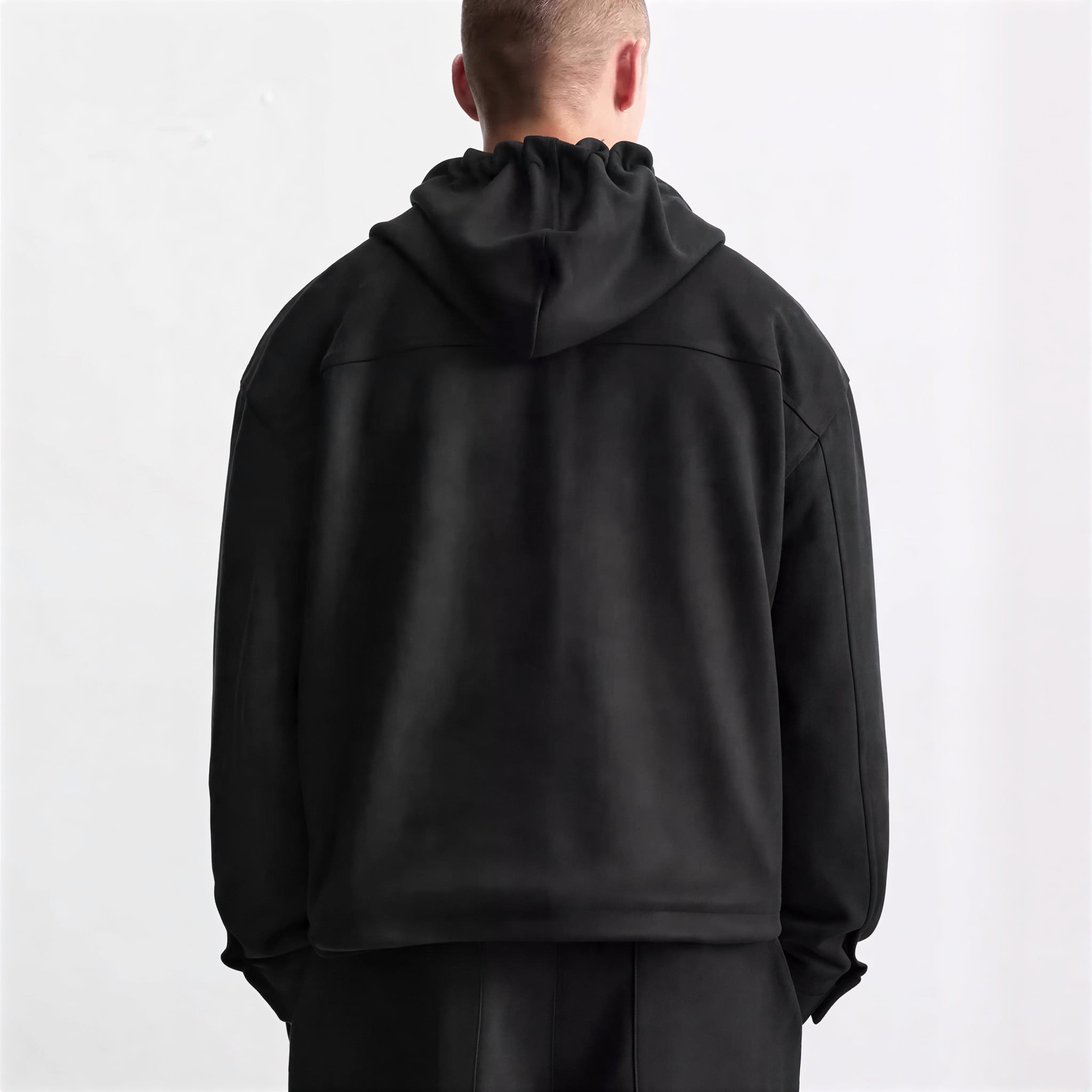 SUEDE HOODED JACKET – Premium Menswear by VTRLS