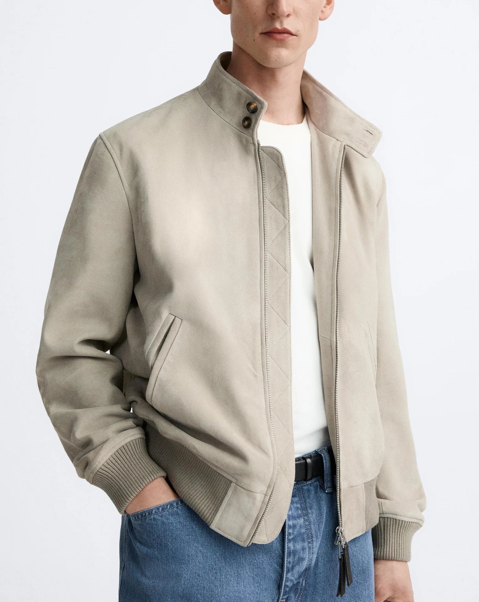 SUEDE TURTLENECK JACKET – Premium Menswear by VTRLS
